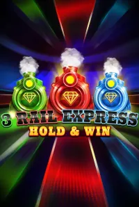 3 rail express hold and win slot logo